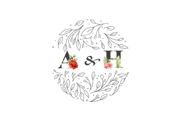 Monogram Wedding with Flower Letters – A Designer’s Honest Take