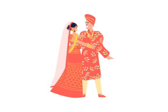 Wedding Couple Cute Elegant Embroidery Design Review