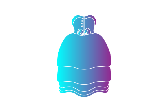 Wedding Dress Beautiful Gradient Icon Review for Real Projects